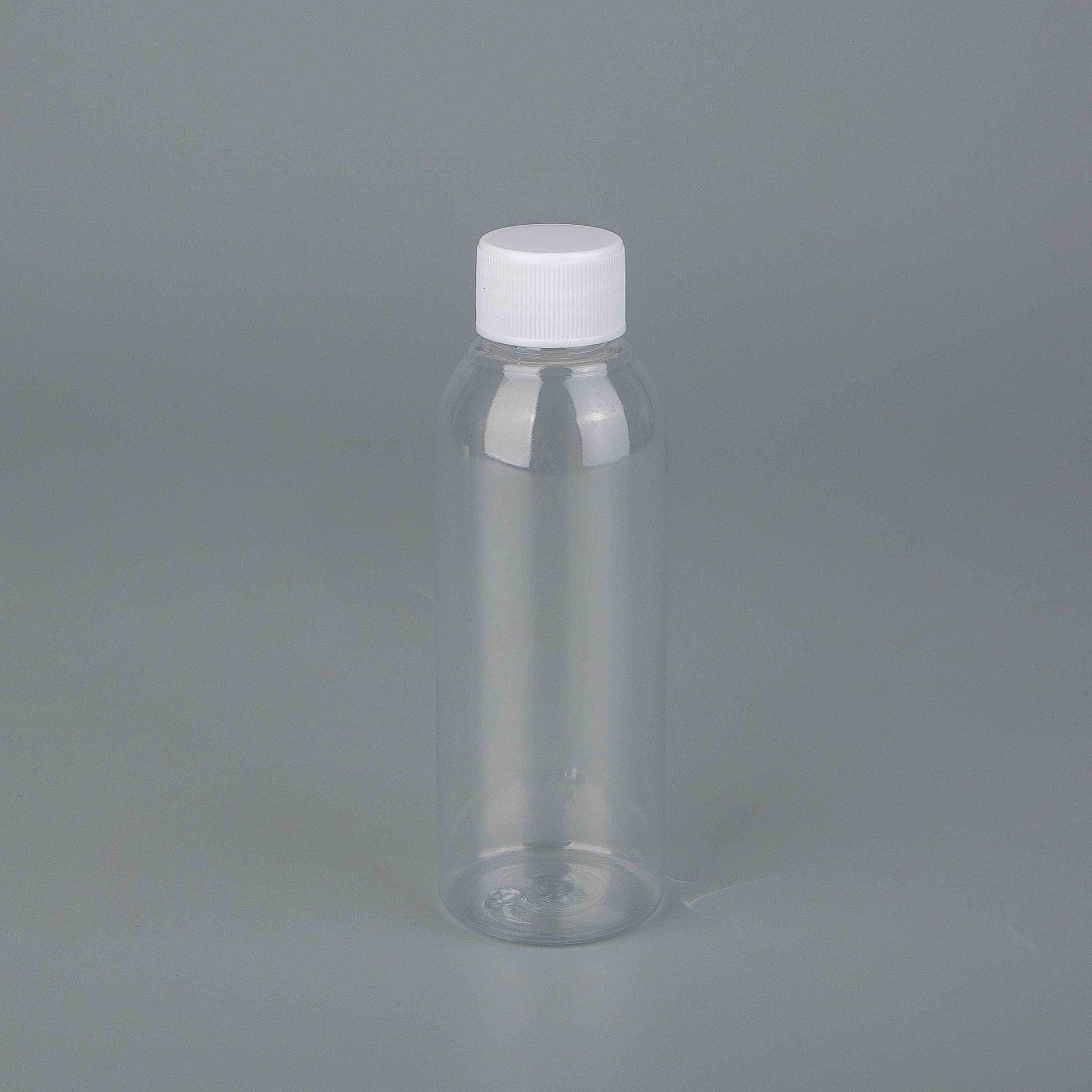 30/60/120/180ml 透明圆形塑料 PET/PCR 化妆品包装喷雾瓶