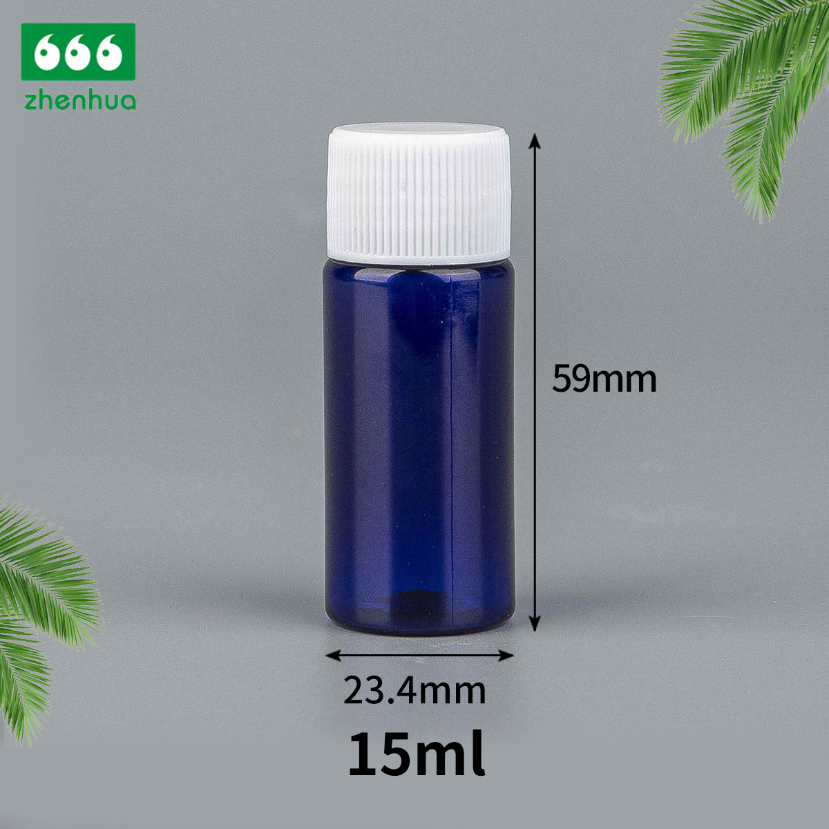 15ml/30ml/40ml/60ml/100ml 透明圆筒塑料 PCR PET 喷雾瓶/可填充旅行瓶